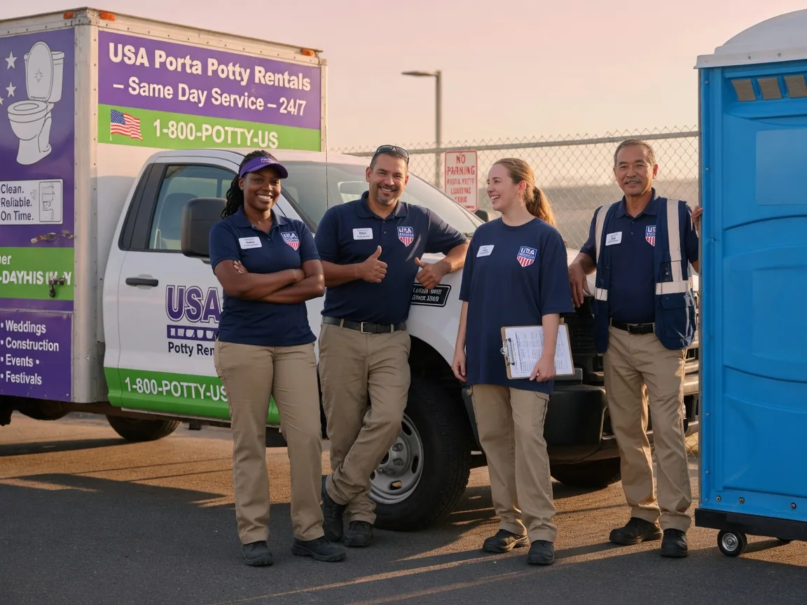 Porta Potty Rental company in Pope Valley, CA